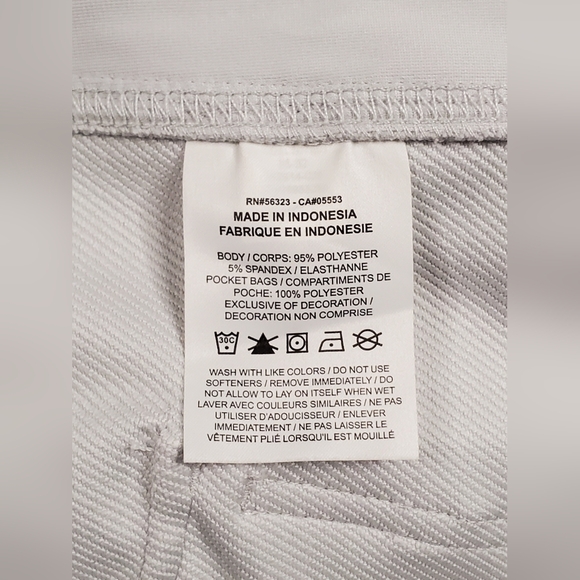 Nike Golf Utility Pants Mens Size 36 Standard Fit Repel Water GreyDA2914-025 - Picture 11 of 12